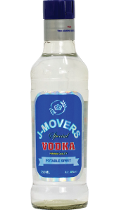 J Movers Special Vodka mockup