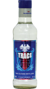 Trace Vodka 250 ml mockup